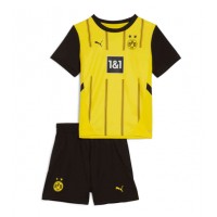 Borussia Dortmund Hemmadräkt Barn 2024-25 Kortärmad (+ Korta byxor)